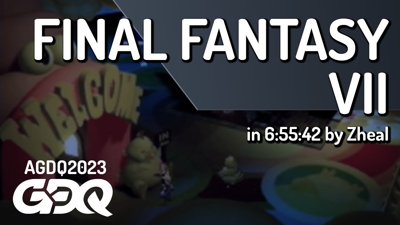 Final Fantasy VII by Zheal in 6:55:42 - Awesome Games Done Quick