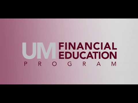 UM Scholarship Portal Tutorial - Financial Education