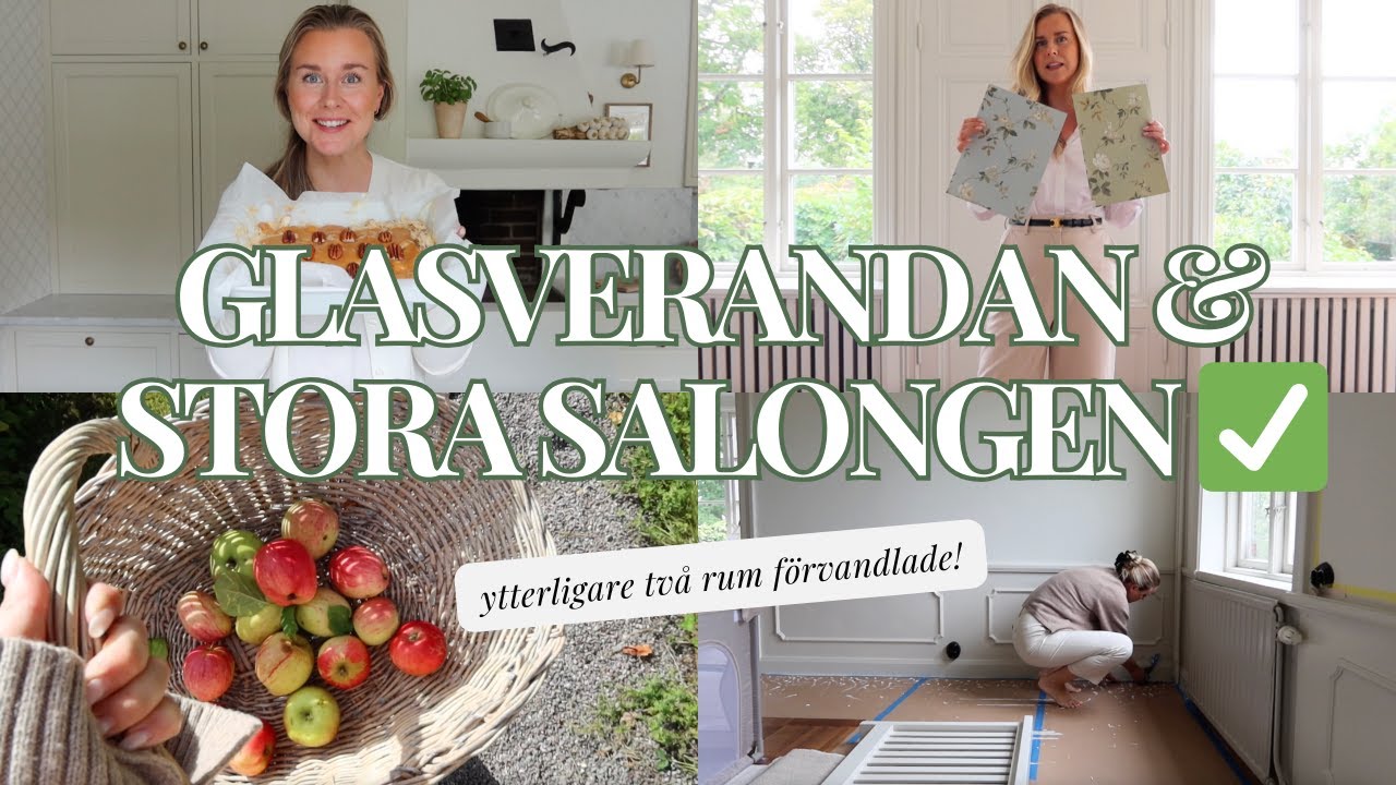 FRÅN RENOVERING TILL ÄPPELKAKA 🍎 | En vecka i Malmgården