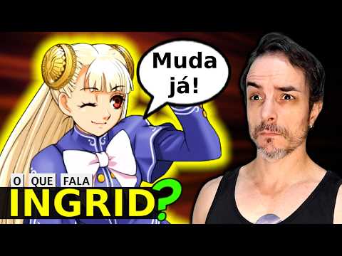 What does Ingrid say in Street Fighter Alpha 3 Max?