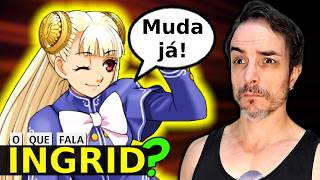 O QUE INGRID FALA EM STREET FIGHTER ALPHA 3 MAX?