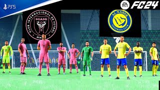 FC 24 VOLTA | Inter Miami vs Al Nassr | Ft. Messi & Ronaldo | PS5™ [4K60]