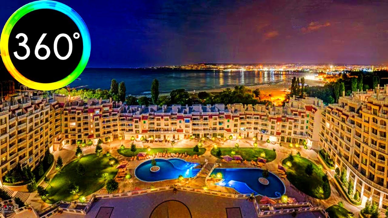 360° Video South Bay Beach Apartments Varna Holiday Bulgaria Trip