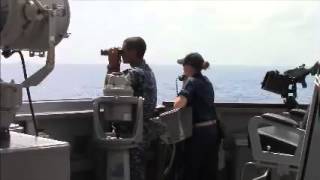USS Kidd Sailors Keep Watch During MH370 Search