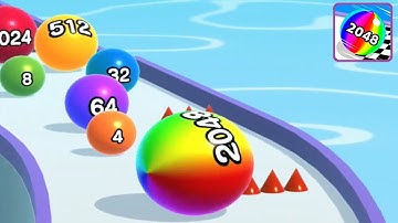 Ball Run 2048 ! All Levels Gameplay (302-307) android, ios