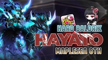 Hayato Hard Baldrix Clear | MaplestorySEA