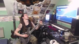 Bloodbath Devouring the Feeble Guitar Cover