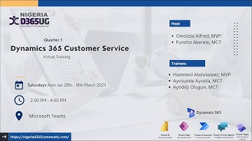 Introduction to Dynamics Customer Service