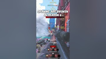 COD BROKE SPAWNS IN SEASON 6 #shorts #callofduty #mw3