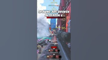 COD BROKE SPAWNS IN SEASON 6 #shorts #callofduty #mw3