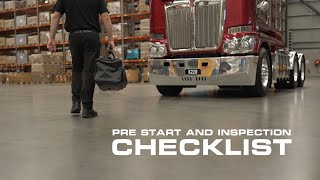 Kenworth K220 Driver Training Pre-Start And Inspection Checks