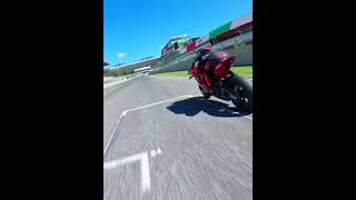 180mph / 190mph side by side on the Mugello Circuit straight … that sound 😁👌🏻🏍️💨 180mph / 190mph side by side on the Mugello Circuit straight … that sound 😁👌🏻🏍️💨