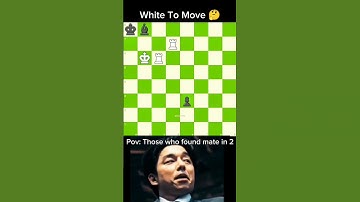 Those who found mate In 2 💀| #chess#chesspuzzle#chesstactics#chesscom#edit#shorts