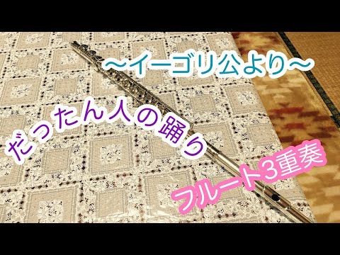 【フルート3重奏】フルート3重奏だったん人の踊りvlog