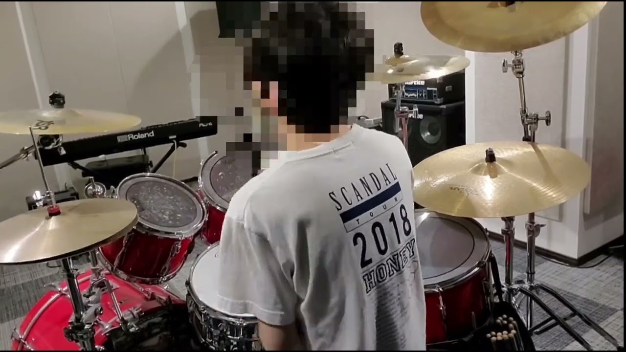 スペースレンジャー(Live ver.)/SCANDAL Drum Cover - YouTube