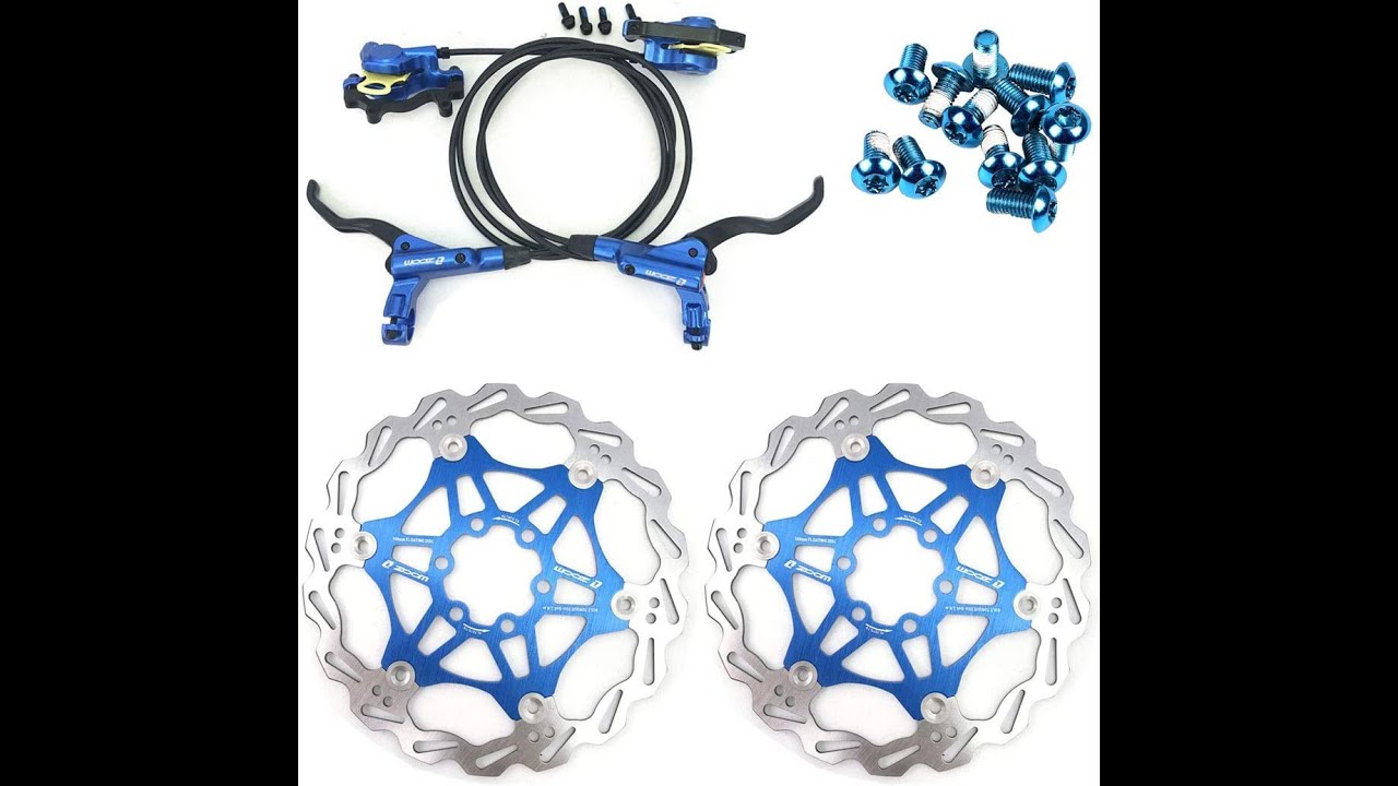 Zoom Hydraulic Disc Brakes Mountain Bike Sets MTB Front & Rear Set with