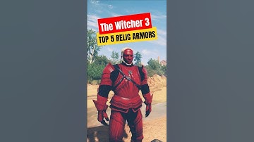 The Witcher 3: Top 5 Most Beautiful Relic Armors #shorts #witcher