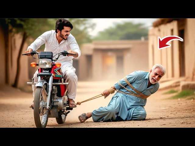 Zalim Bete Ne Baap Ko Bike Ke Saath Baandh Kar Dekho Uske Saath Kya Kiya 😢 | Islamic Story