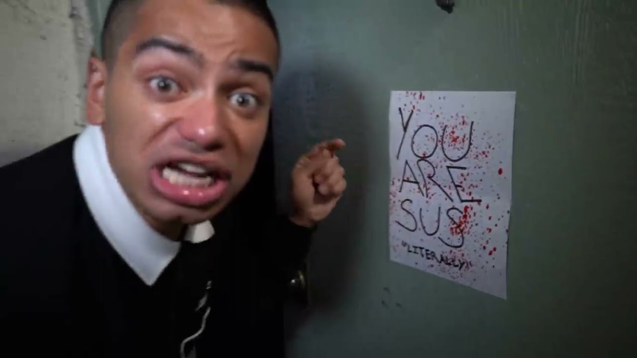 YOU ARE SUS     “LITERALLY”