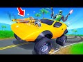 Je TUE des BAMBIS avec ma NOUVELLE VOITURE sur FORTNITE