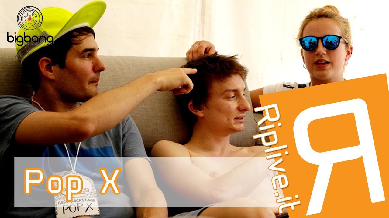 Intervista a Pop X - Big Bang Music Fest 2018 - Nerviano [Riplive.it]