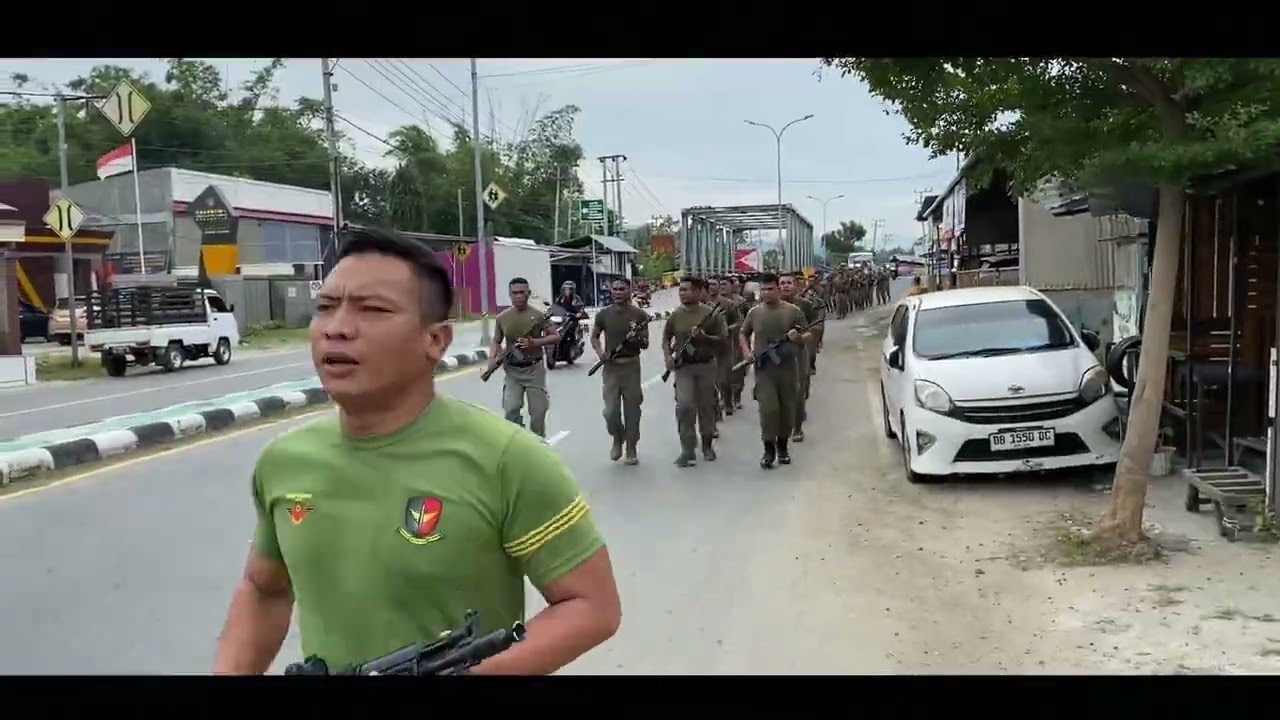 Personil Batalyon A Pelopor Melaksanakan Long Run Sejauh 10K,