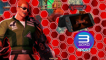 ONEXPLAYER 1S i7 1195G7 | Bionic Commando Rearmed 2 | FSR RPCS3 PS3 Emulator Iris Xe Performance