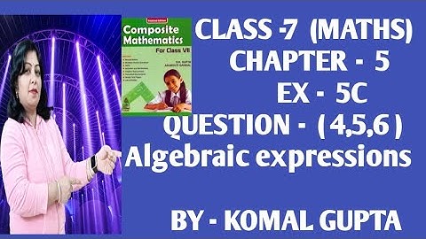 Ex-5C Q.(4-6) class 7th SChand new learning composite mathematics self practice