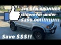 3rd Gen 4Runner ALL PRO Sliders install!!!