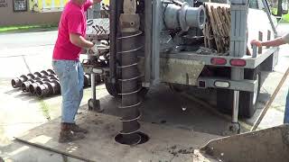 2017 0208   Lead Auger Being Drilled   Theriot's
