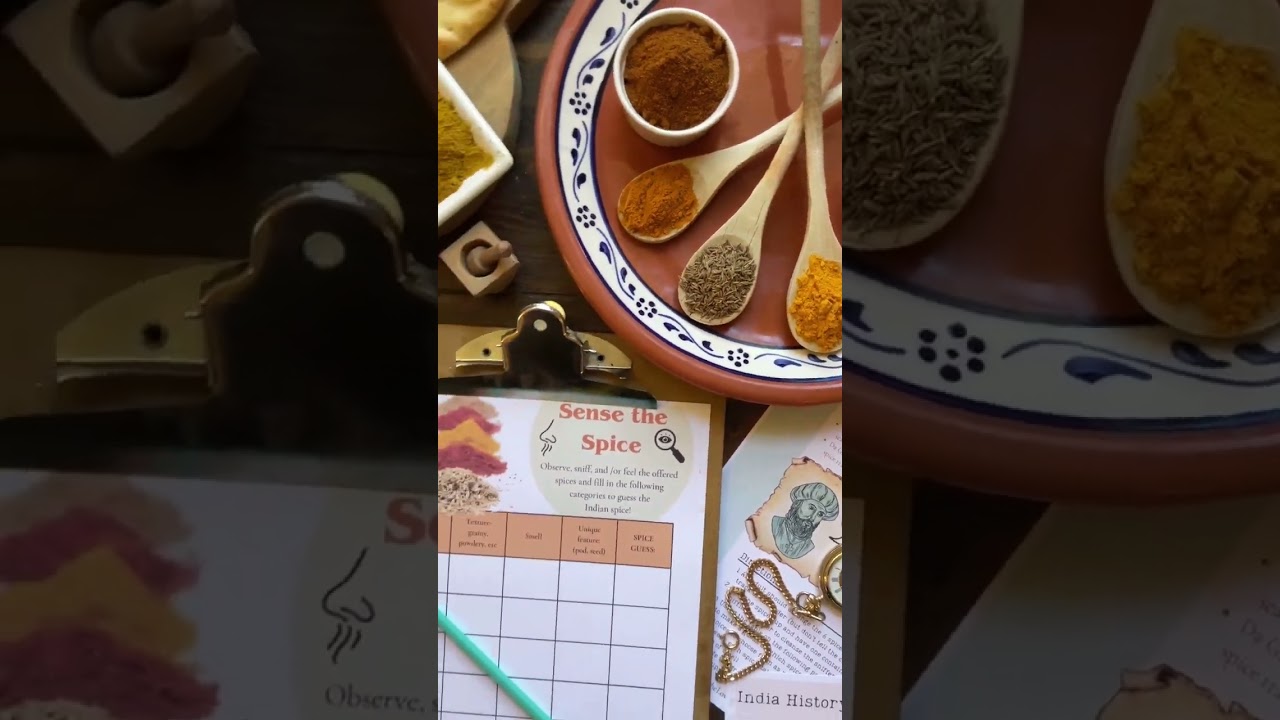How We Homeschool: Day 32 of 365- Sense the Spices! Link in description:)