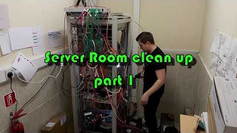 Server room cleanup pt.1