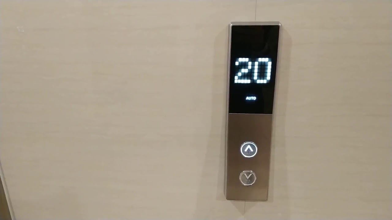 Hyundai elevators at D'Capitale Vinhomes Tran Duy Hung, HN, VN