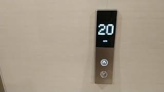 Hyundai elevators at D'Capitale Vinhomes Tran Duy Hung, HN, VN