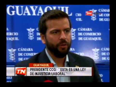 Presidente CCG Esta es una ley de injusticia laboral