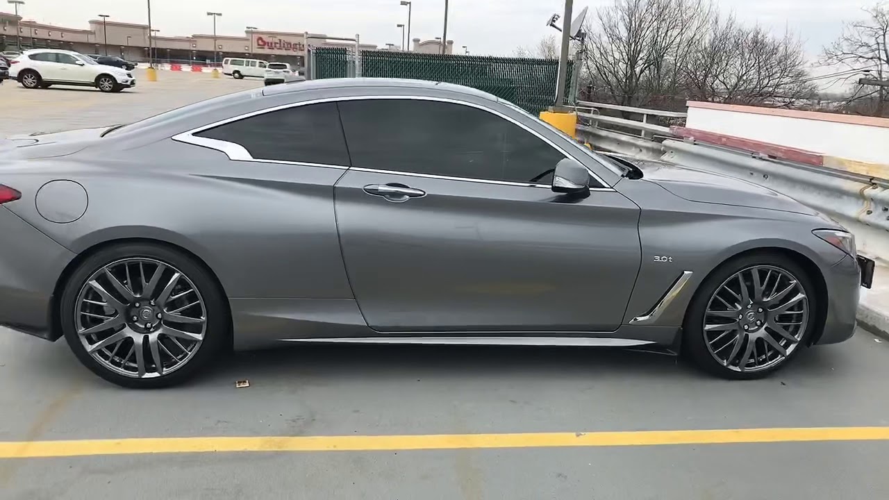 2017 infiniti q60 3.0t GTR wheels - YouTube