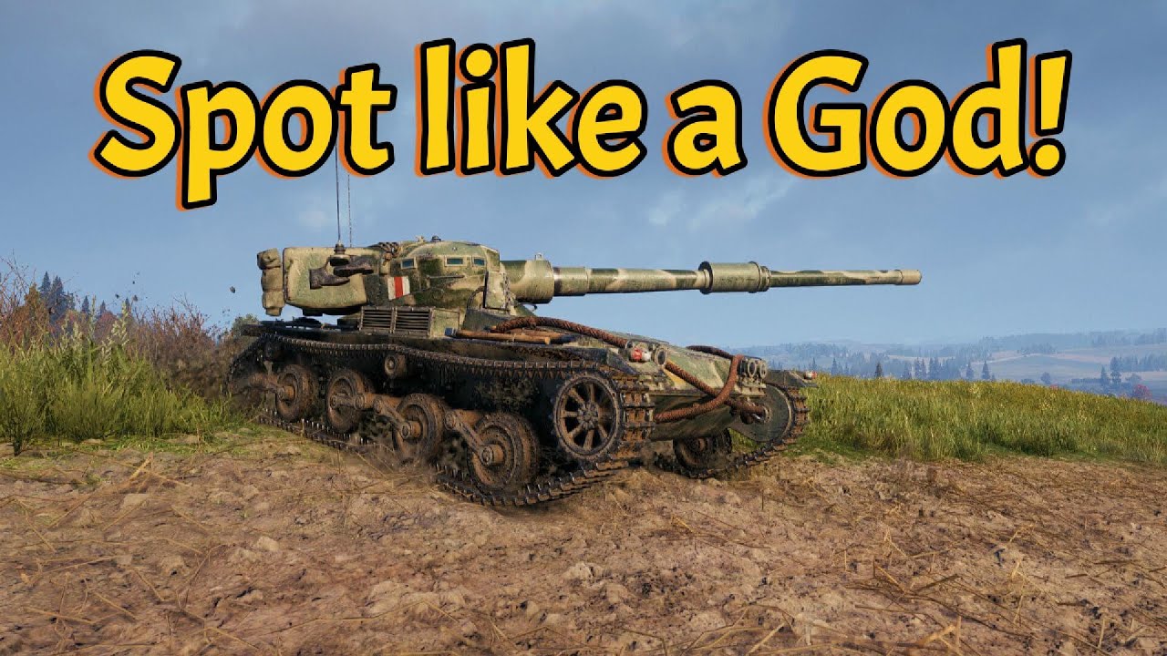 World of Tanks - Manticore, Best spotter ever. Triple dose. (отличный светляк).