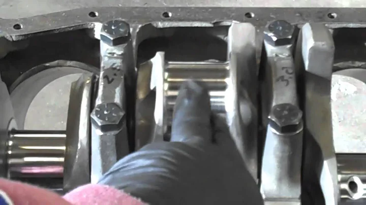 Crank fillet and rod chamfer explained