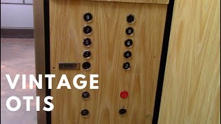 Awesome Vintage Otis Traction Elevator - Radisson Hotel Parking Garage, Winnipeg, MB