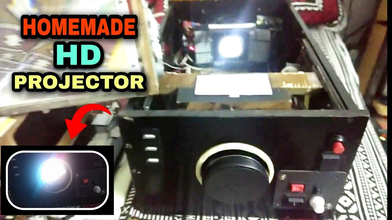 How to make real projector at home diy projector Homemade