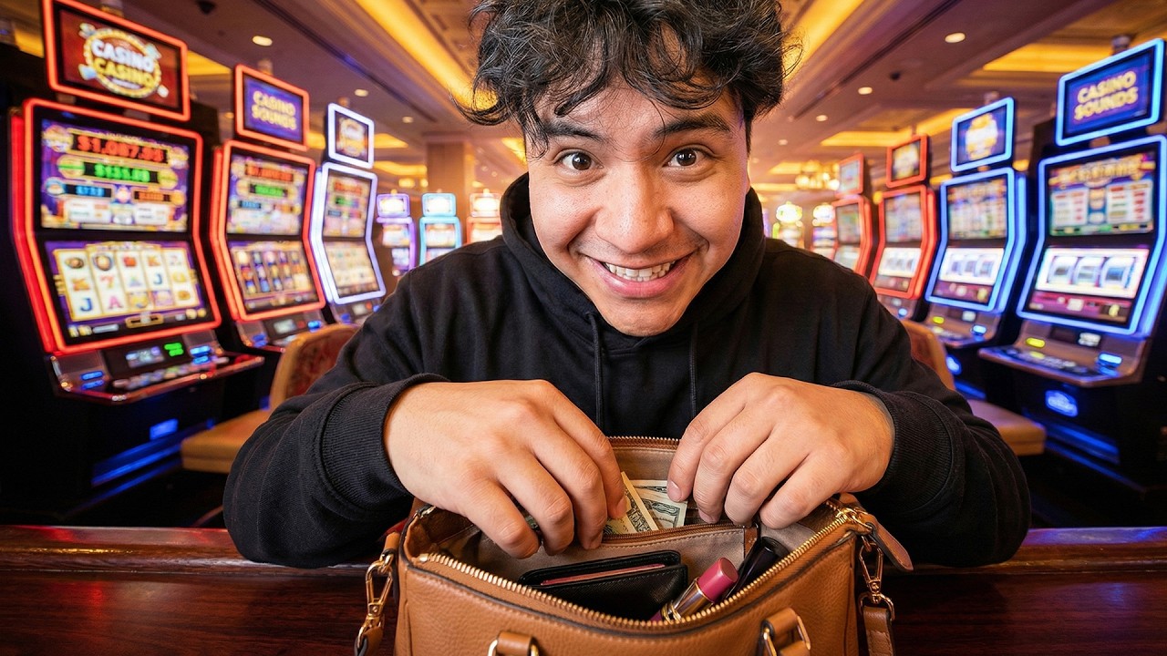 I Got Money From My Moms Purse to Gamble!