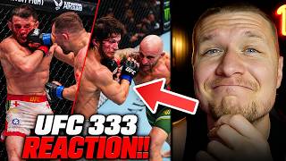 Volkanovski DESTROYS Evloev!! Yan CONQUERS Merab Again!! - UFC 333 INSTANT REACTION