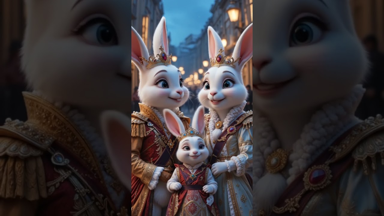 Cute Royal Bunny 👑✨ | UK Royal Culture Outfit | Bunny Dreams Studio 