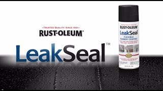 RUST-OLEUM 265494 12 oz Black Leak Seal Spray 12 oz