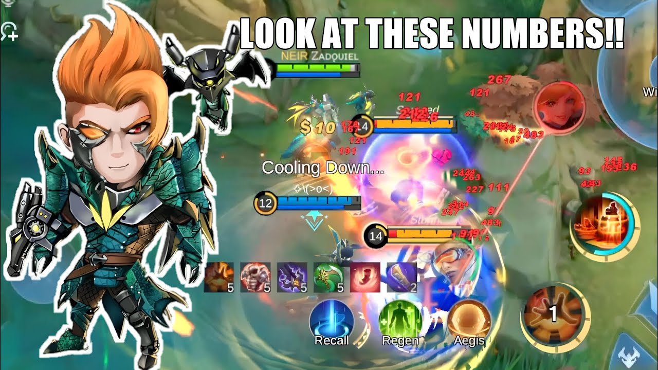 INSANE CLAUDE DAMAGE MECHA DRAGON (EPIC SKIN) GAMEPLAY | MLBB