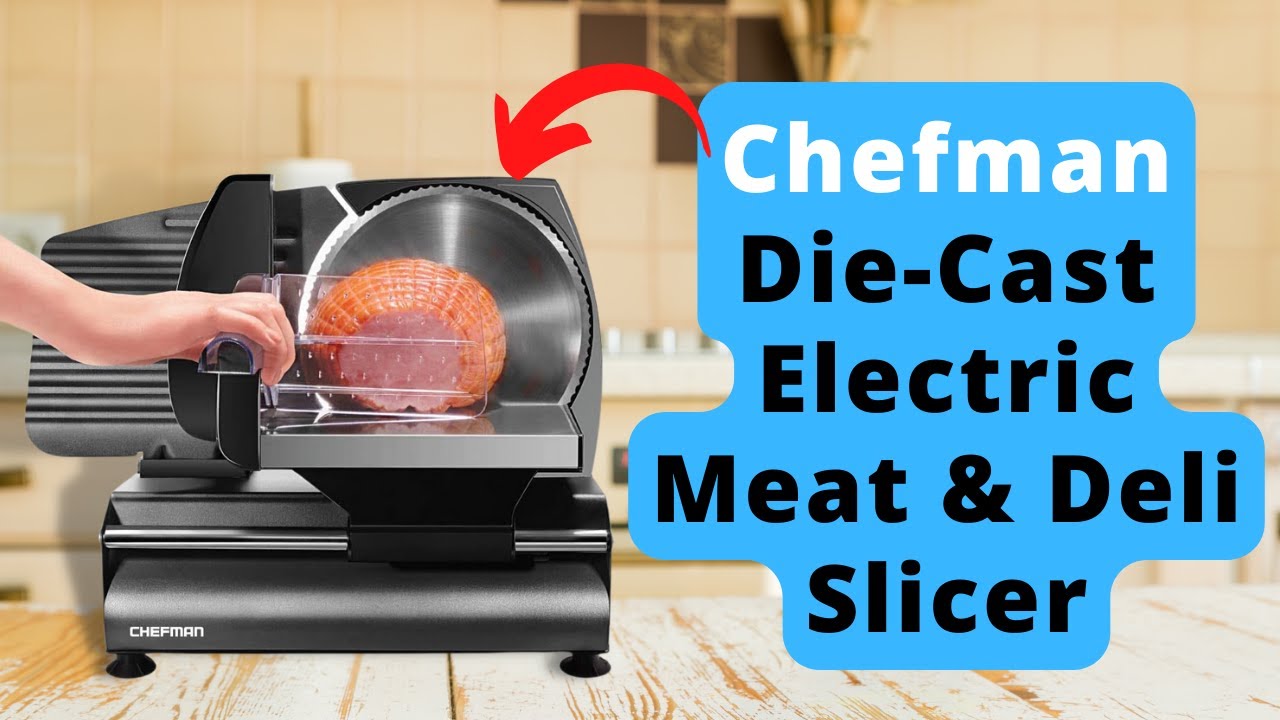 7.5'' Blade Electric Meat Slicer Cheese Deli Meat Food Cutter Kitchen Home  