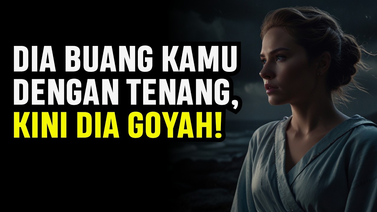 Dia yang MEMBUANGMU DENGAN TENANG, Kini TAK TENANG DENGAN PILIHANNYA SENDIRI | Stoikisme