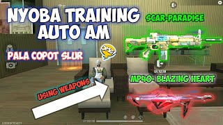 Pala Copot Di Mode Training Weapons Scar Paradise Mp40 -Blazing Heart