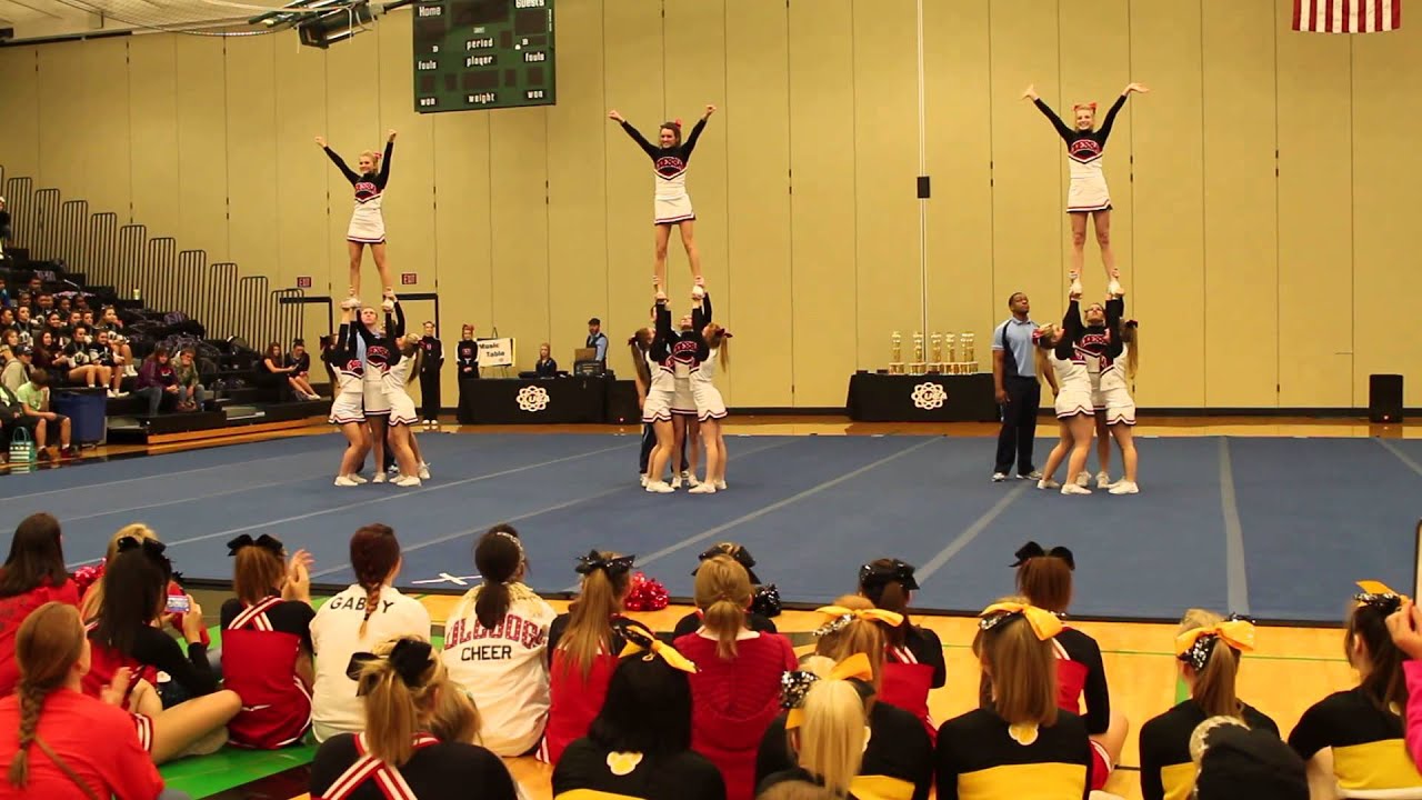 Odessa (MO) High School UCA ShowMe Cheer Regional Champions Small