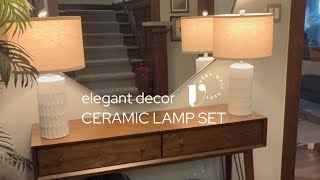 Review: 23 Inch Farmhouse Table Lamp Set of 2 by PARTPHONER